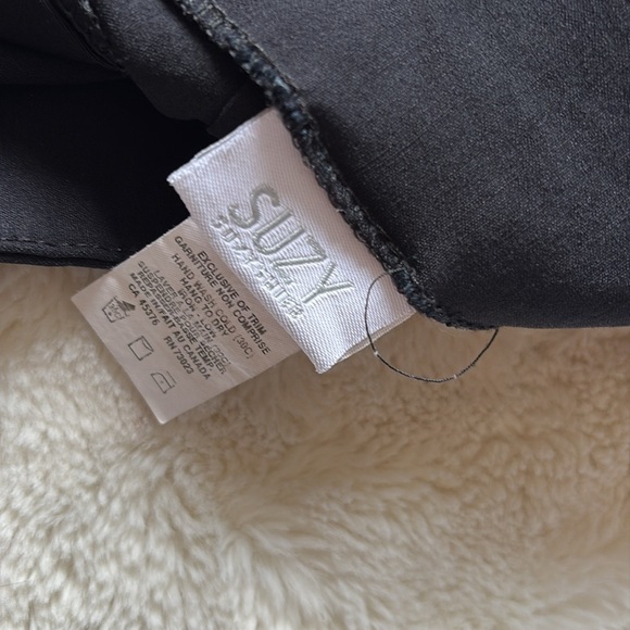 Suzy Sheer Black Sailor Button High Waisted Pencil Skirt Small - Picture 5 of 6